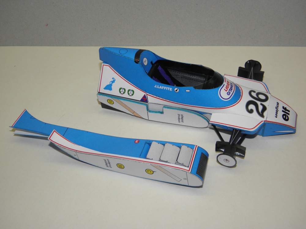 Ligier JS11, 1979, J.Laffite (Plná velikost v novém okně) Ligier JS11, 1979, J.Laffite