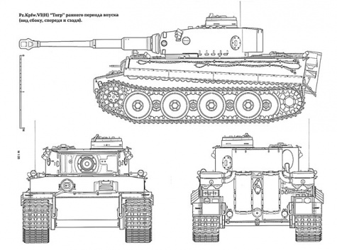 PzKw VI Tiger I - Rusko 1943 PzKw VI Tiger I - Rusko 1943