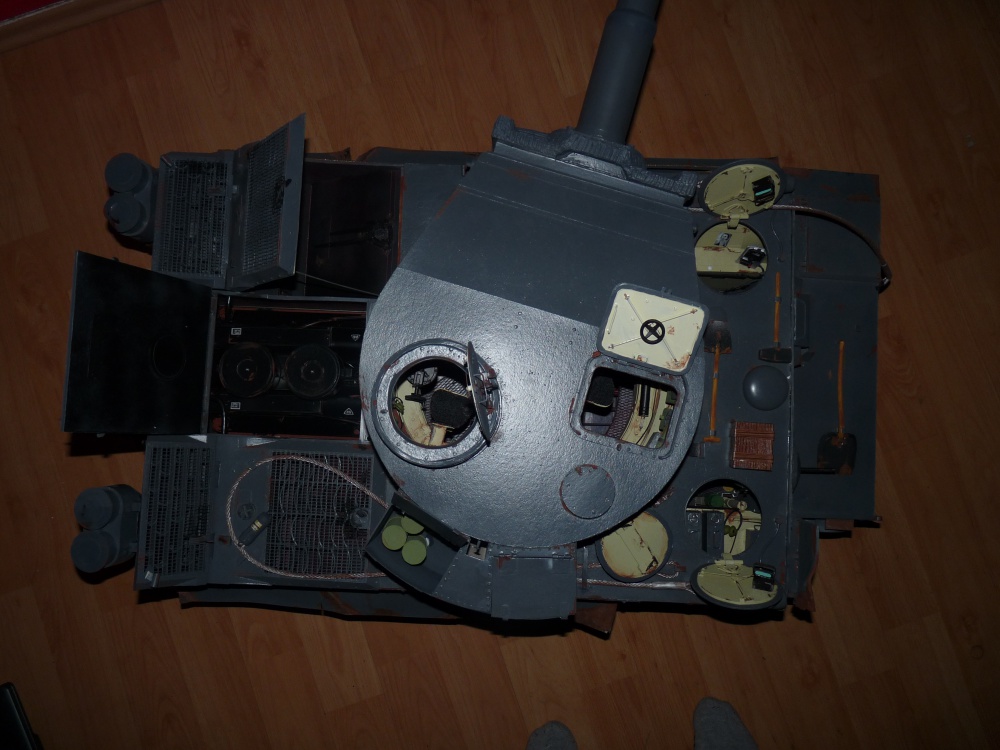 PzKw VI Tiger I - Rusko 1943 (Plná velikost v novém okně) PzKw VI Tiger I - Rusko 1943