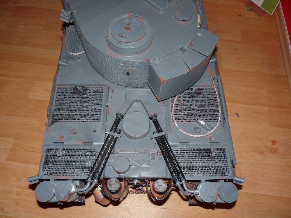 PzKw VI Tiger I - Rusko 1943 (Plná velikost v novém okně) PzKw VI Tiger I - Rusko 1943