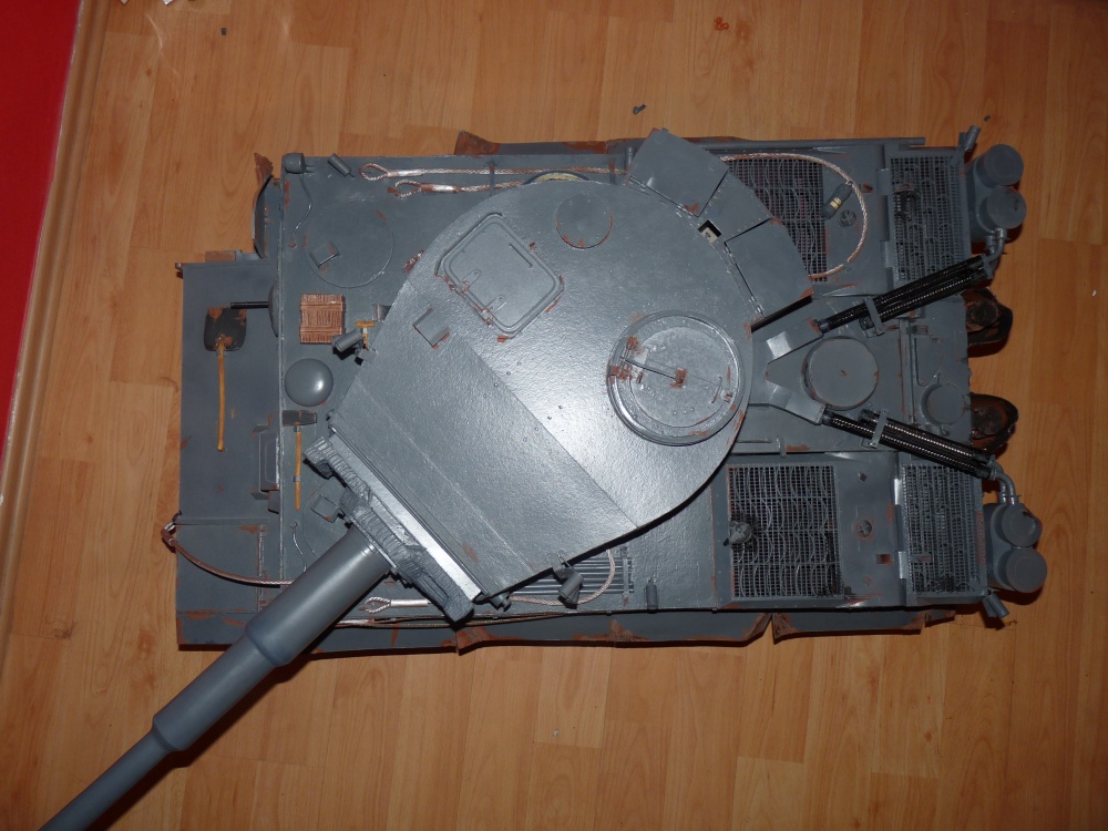 PzKw VI Tiger I - Rusko 1943 (Plná velikost v novém okně) PzKw VI Tiger I - Rusko 1943