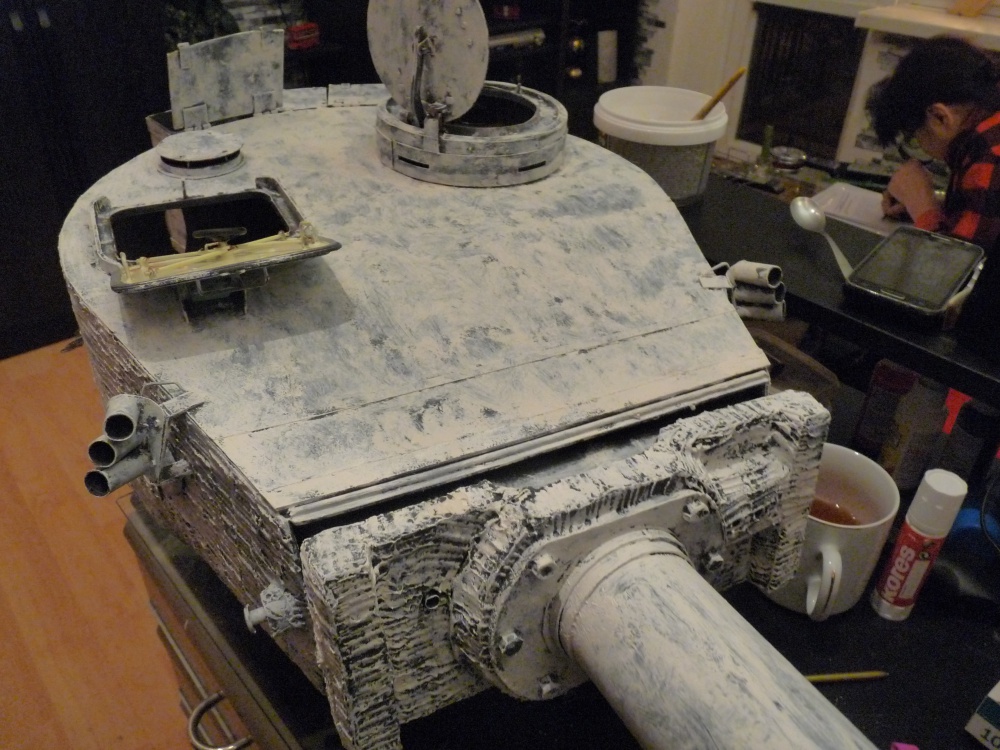 PzKw VI Tiger I - Rusko 1943 (Plná velikost v novém okně) PzKw VI Tiger I - Rusko 1943