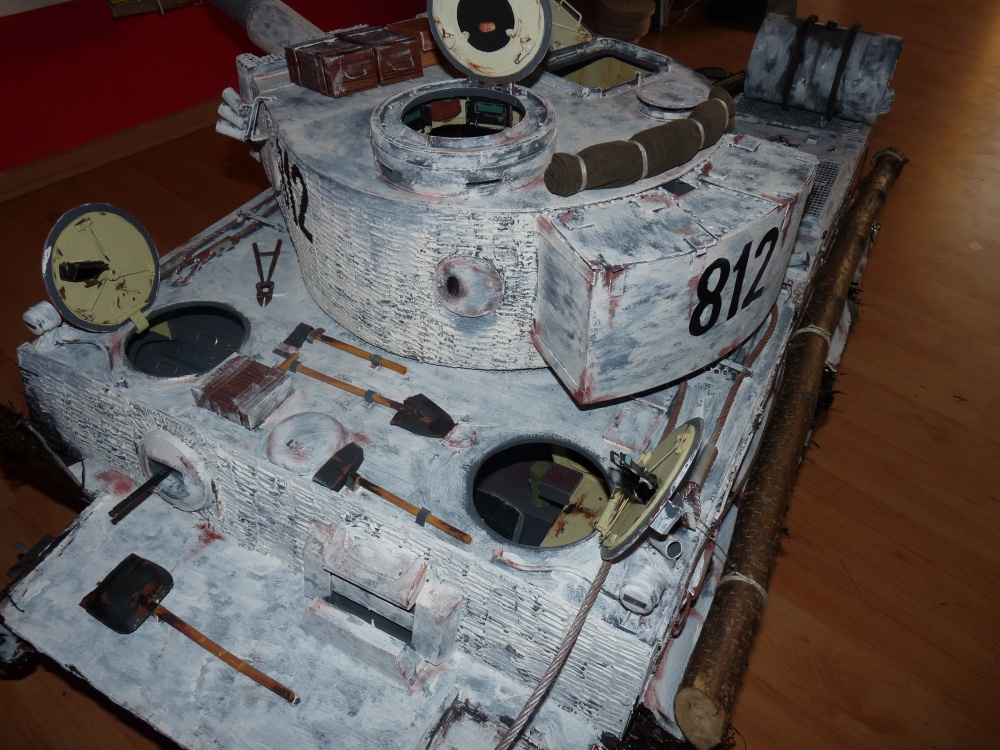PzKw VI Tiger I - Rusko 1943 (Plná velikost v novém okně) PzKw VI Tiger I - Rusko 1943