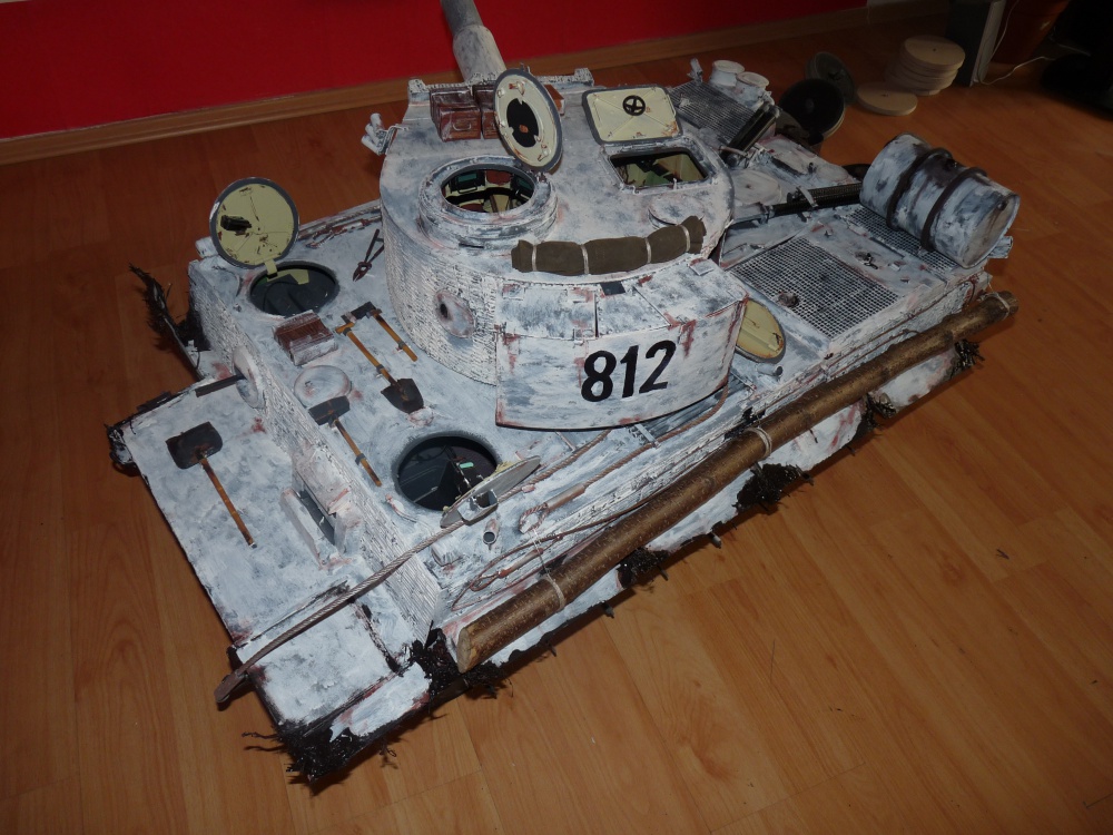 PzKw VI Tiger I - Rusko 1943 (Plná velikost v novém okně) PzKw VI Tiger I - Rusko 1943