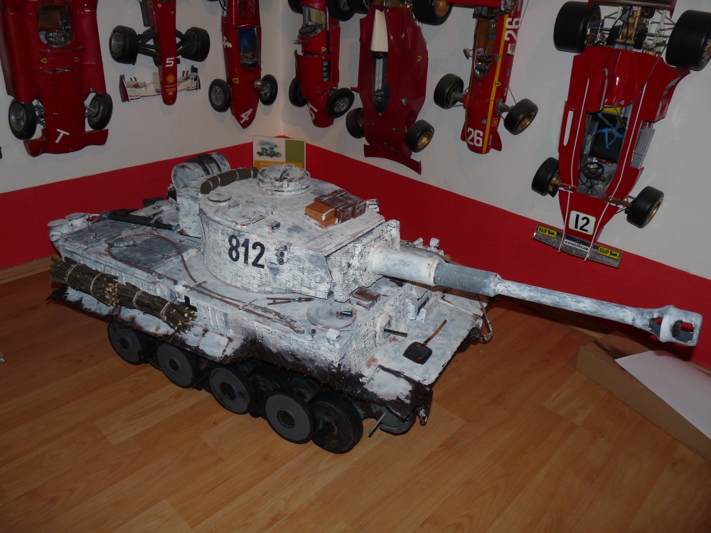 PzKw VI Tiger I - Rusko 1943 (Plná velikost v novém okně) PzKw VI Tiger I - Rusko 1943