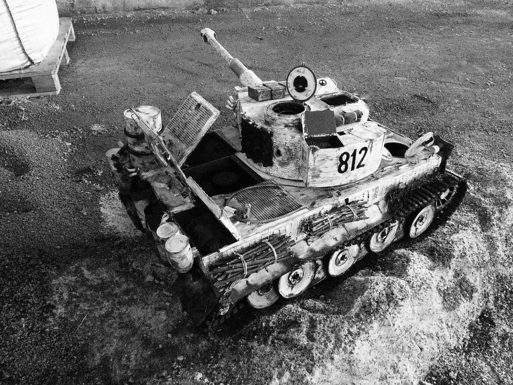 PzKw VI Tiger I - Rusko 1943 (Plná velikost v novém okně) PzKw VI Tiger I - Rusko 1943