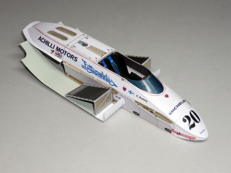 Fittipaldi F8C - Keke Rosberg - GP Německo 1981 Fittipaldi F8C - Keke Rosberg - GP Německo 1981
