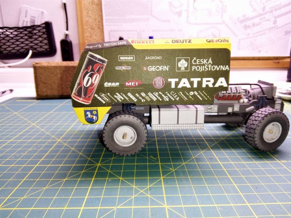 TATRA 815-2 ZO R45 12.400 4X4.1 - Loprais CER 2008 (Plná velikost v novém okně) TATRA 815-2 ZO R45 12.400 4X4.1 - Loprais CER 2008