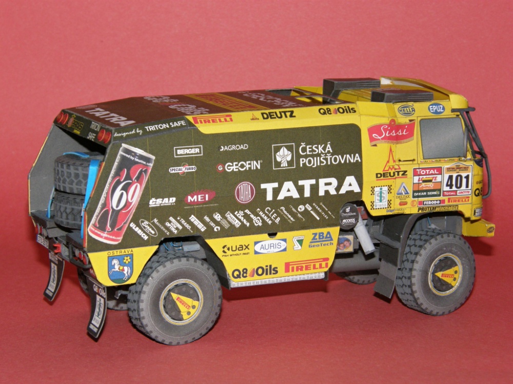 TATRA 815-2 ZO R45 12.400 4X4.1 - Loprais CER 2008 (Plná velikost v novém okně) TATRA 815-2 ZO R45 12.400 4X4.1 - Loprais CER 2008