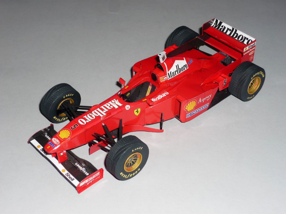Ferrari F310B - Michael Schumacher - GP Monaka 1997 (Pln� velikost v nov�m okn�) Ferrari F310B - Michael Schumacher - GP Monaka 1997