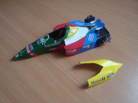 Benetton B188 - 1989 - Alessandro Nannini Benetton B188 - 1989 - Alessandro Nannini