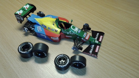 Benetton B188 - 1989 - Alessandro Nannini Benetton B188 - 1989 - Alessandro Nannini