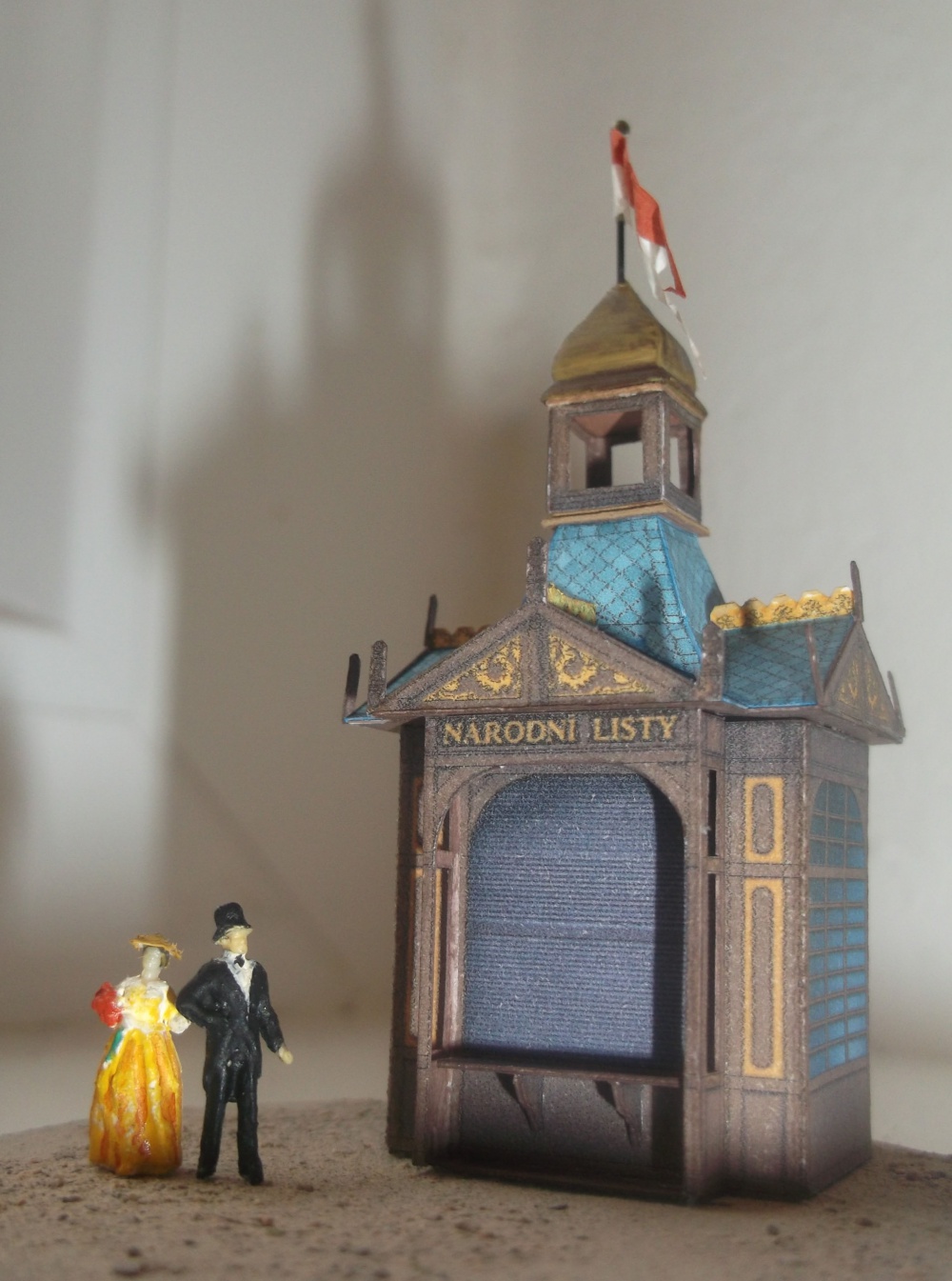Kiosek Národní listy 1891 (Plná velikost v novém okně) Kiosek Národní listy 1891