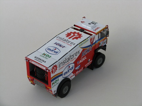 MAN TGS 18.480 4x4 Ales Loprais Dakar 2015 MAN TGS 18.480 4x4 Ales Loprais Dakar 2015