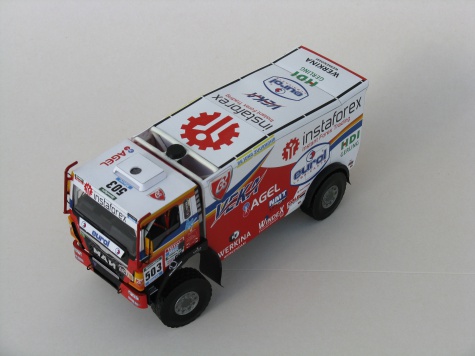 MAN TGS 18.480 4x4 Ales Loprais Dakar 2015 MAN TGS 18.480 4x4 Ales Loprais Dakar 2015
