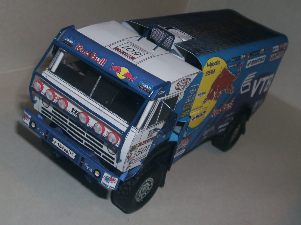 KAMAZ 4326-9 Dakar 2009 (Pln� velikost v nov�m okn�) KAMAZ 4326-9 Dakar 2009