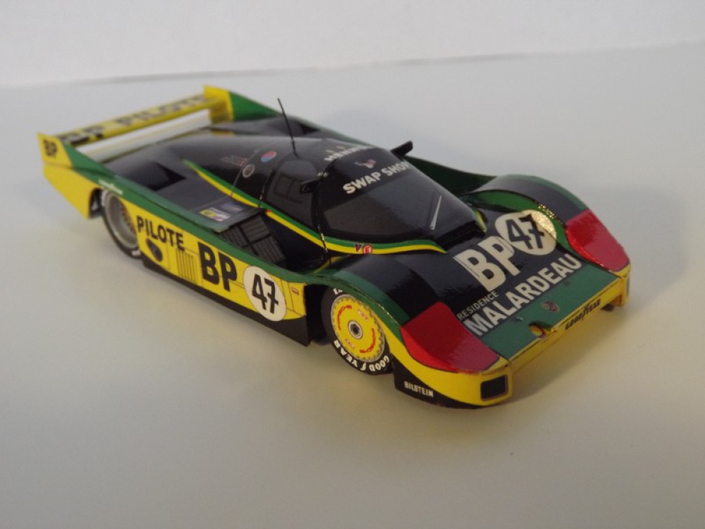 Porsche 956, John Fitzpatrick Racing, Le Mans 1983 (Plná velikost v novém okně) Porsche 956, John Fitzpatrick Racing, Le Mans 1983