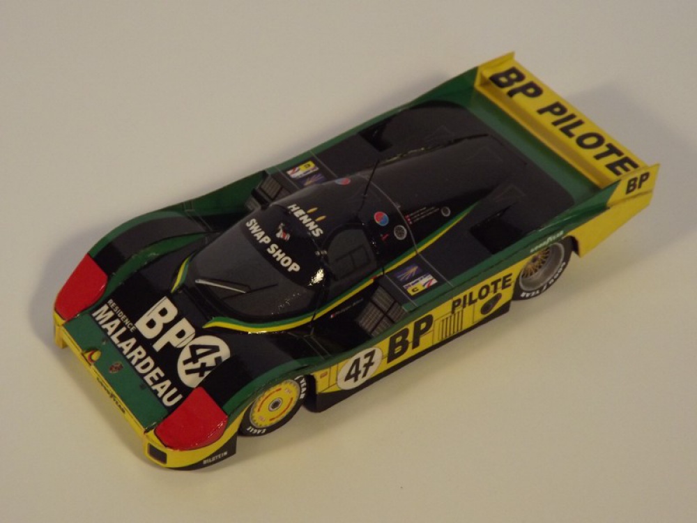 Porsche 956, John Fitzpatrick Racing, Le Mans 1983 (Pln� velikost v nov�m okn�) Porsche 956, John Fitzpatrick Racing, Le Mans 1983