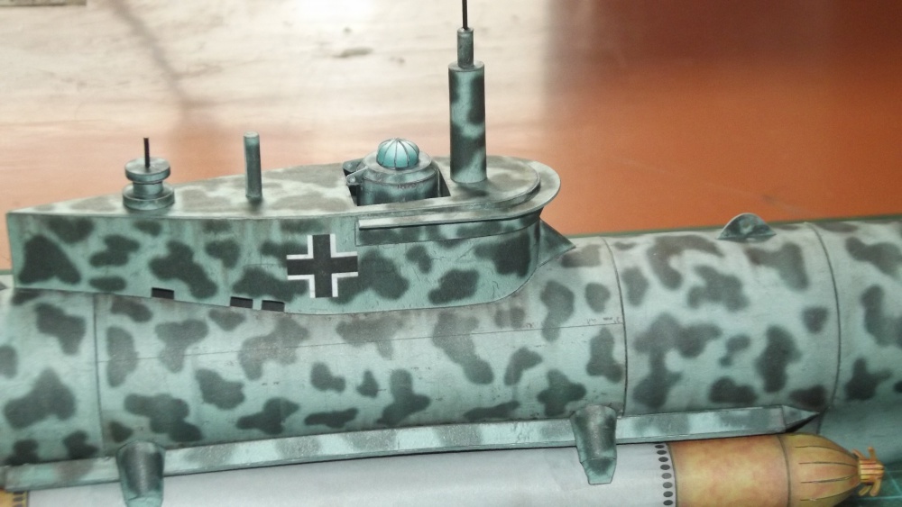 ponorka U-boot Seehund (Plná velikost v novém okně) ponorka U-boot Seehund