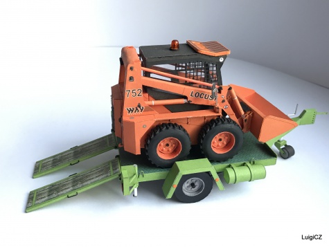 Locust L752 a přívěsný vozík Locust L752 a přívěsný vozík