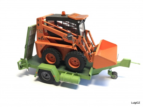 Locust L752 a přívěsný vozík Locust L752 a přívěsný vozík
