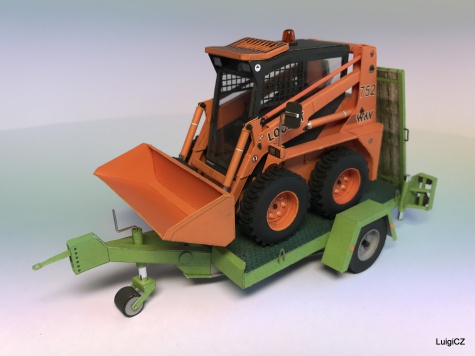 Locust L752 a přívěsný vozík Locust L752 a přívěsný vozík