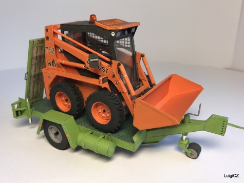 Locust L752 a přívěsný vozík Locust L752 a přívěsný vozík