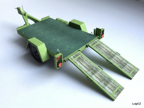 Locust L752 a přívěsný vozík Locust L752 a přívěsný vozík