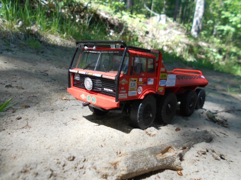 Tatra 813 8x8 Truck Trial