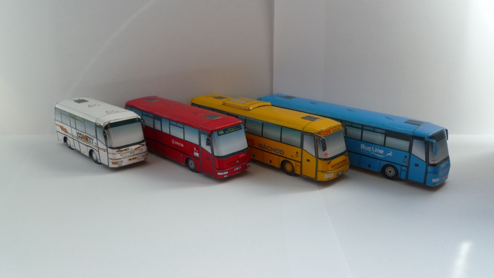 Autobusy 1:87 (Plná velikost v novém okně) Autobusy 1:87