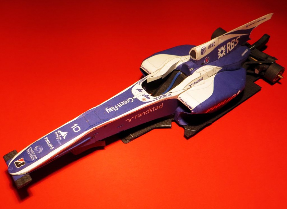 Williams FW32, GP Brazil 2010, H�lkenberg pole position
