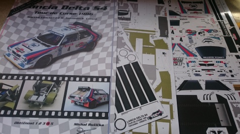 Lancia Delta S4 , TdC 1986 Lancia Delta S4 , TdC 1986