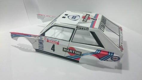 Lancia Delta S4 , TdC 1986 Lancia Delta S4 , TdC 1986