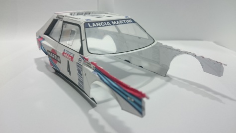 Lancia Delta S4 , TdC 1986 Lancia Delta S4 , TdC 1986