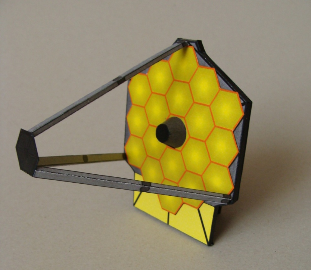 James Webb telescope (Plná velikost v novém okně) James Webb telescope