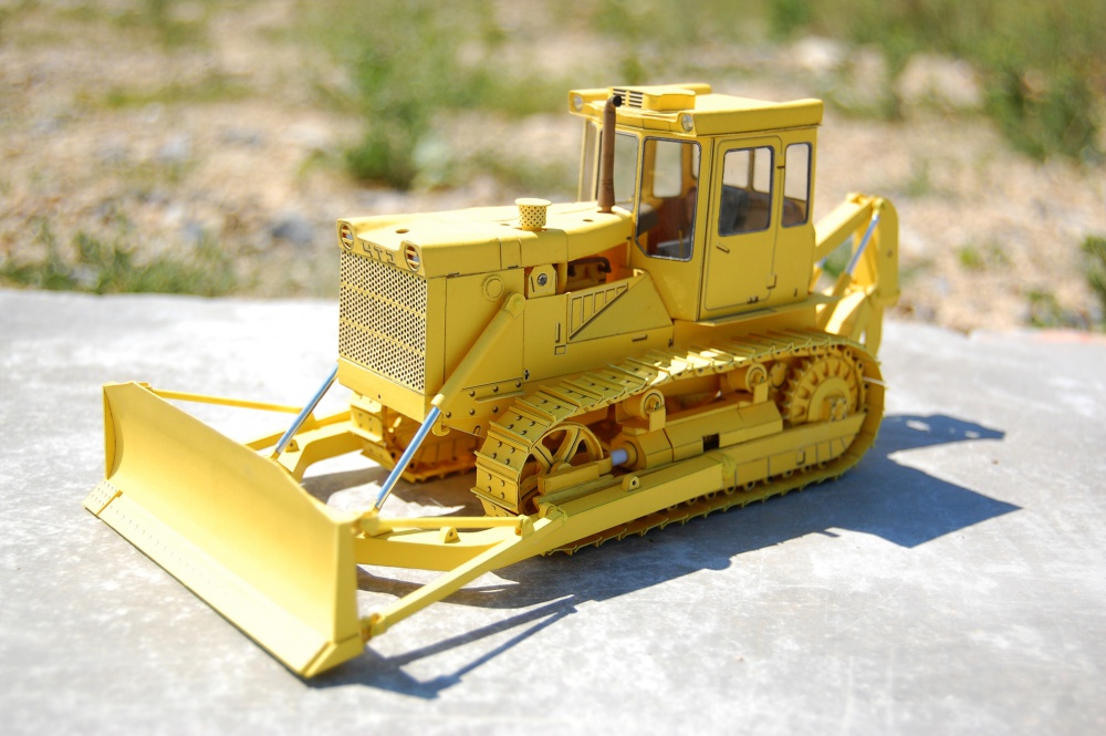Dozer ČTZ T-130 (Plná velikost v novém okně) Dozer ČTZ T-130