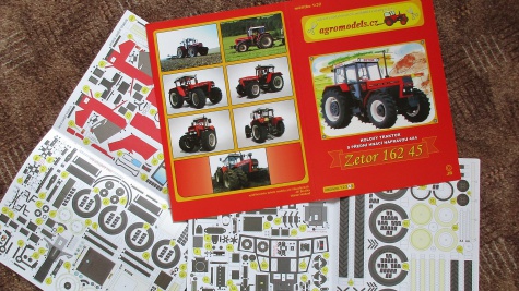 Zetor 162 45 + Velkoobjemový přívěs Zetor 162 45 + Velkoobjemový přívěs