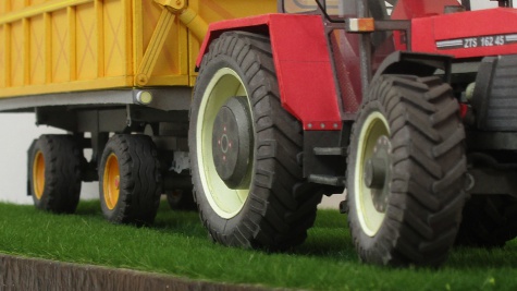 Zetor 162 45 + Velkoobjemový přívěs Zetor 162 45 + Velkoobjemový přívěs