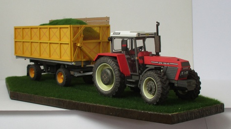 Zetor 162 45 + Velkoobjemový přívěs Zetor 162 45 + Velkoobjemový přívěs