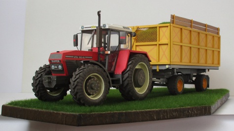 Zetor 162 45 + Velkoobjemový přívěs Zetor 162 45 + Velkoobjemový přívěs
