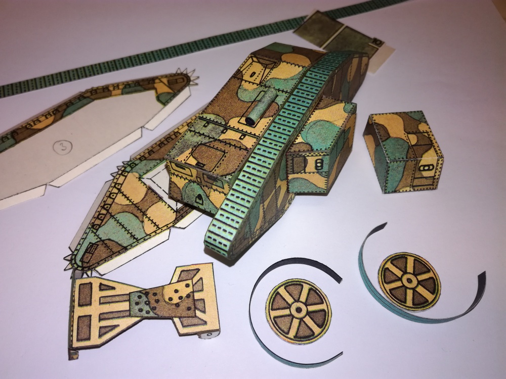 tank Mk I (Pln� velikost v nov�m okn�) tank Mk I