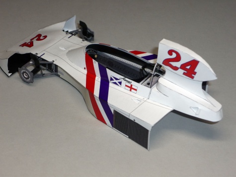 Hesketh 308B - James Hunt - GP Nizozemí 1975 Hesketh 308B - James Hunt - GP Nizozemí 1975