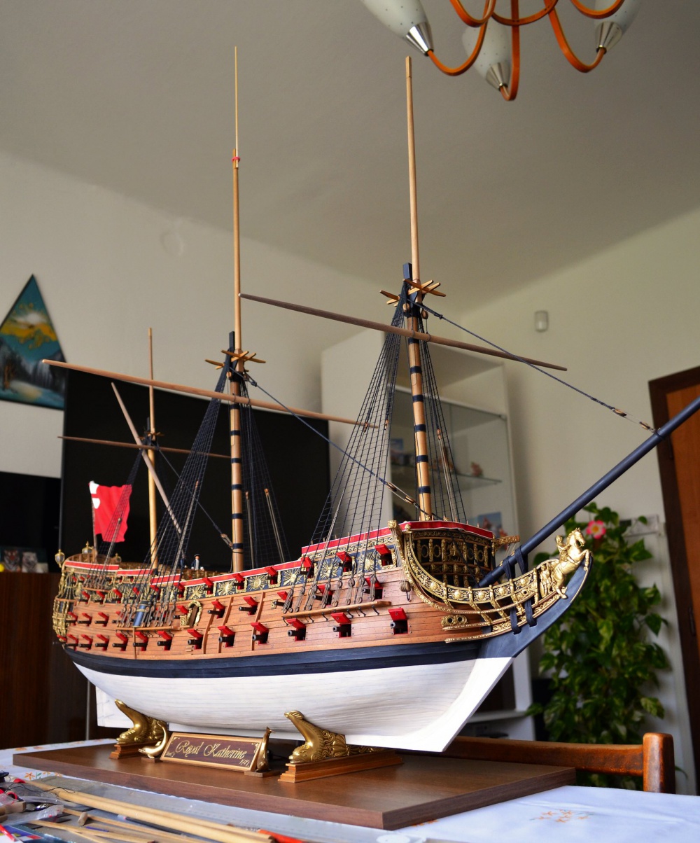 HMS ROYAL KATHERINE 1664 (Plná velikost v novém okně) HMS ROYAL KATHERINE 1664