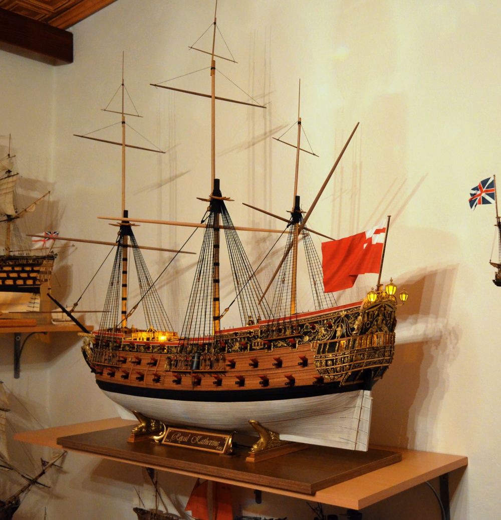 HMS ROYAL KATHERINE 1664 (Plná velikost v novém okně) HMS ROYAL KATHERINE 1664