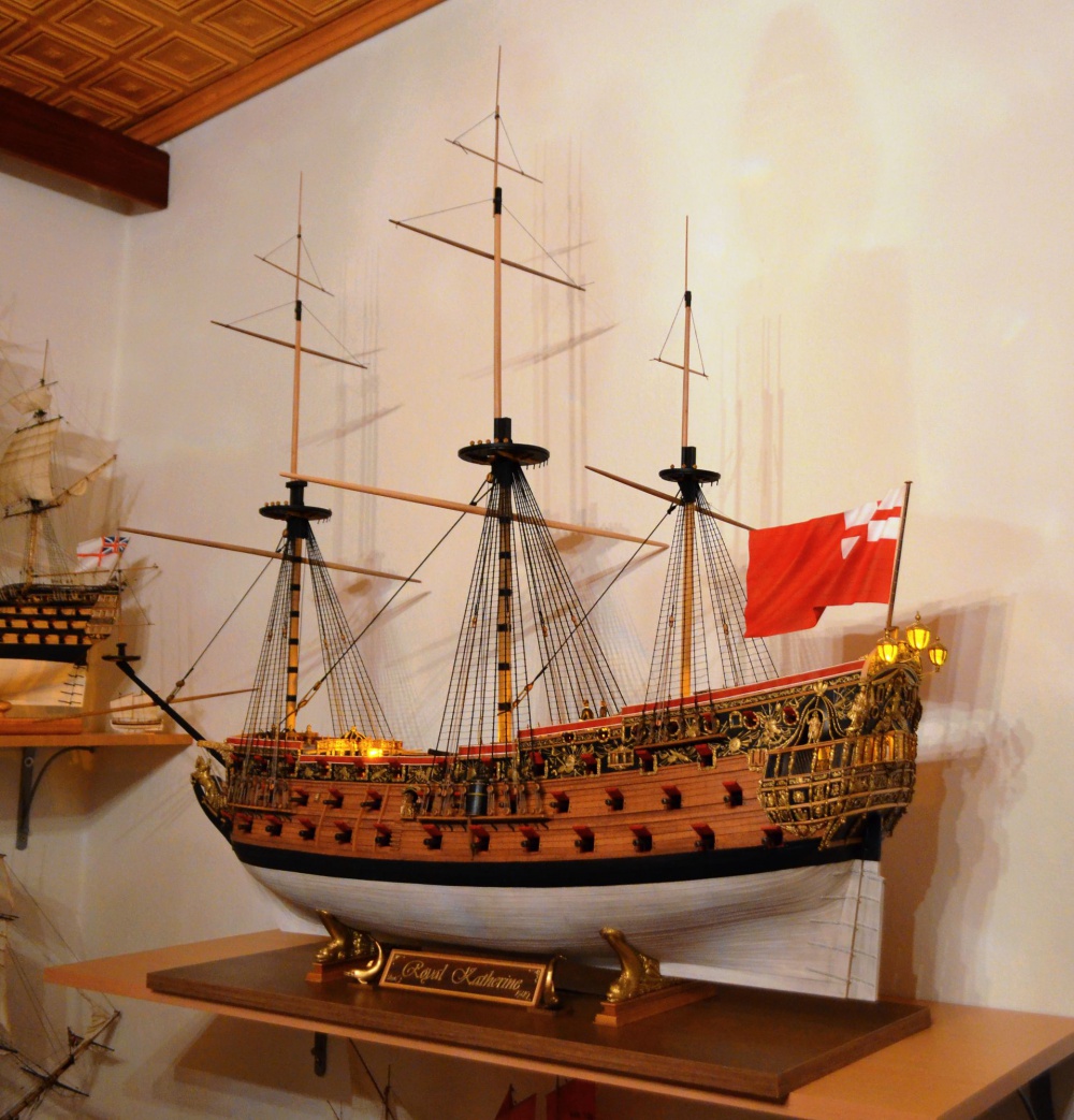 HMS ROYAL KATHERINE 1664 (Plná velikost v novém okně) HMS ROYAL KATHERINE 1664