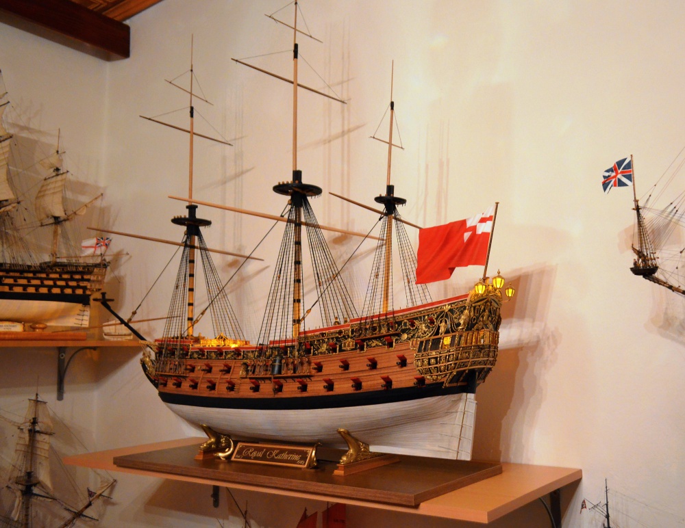 HMS ROYAL KATHERINE 1664 (Plná velikost v novém okně) HMS ROYAL KATHERINE 1664