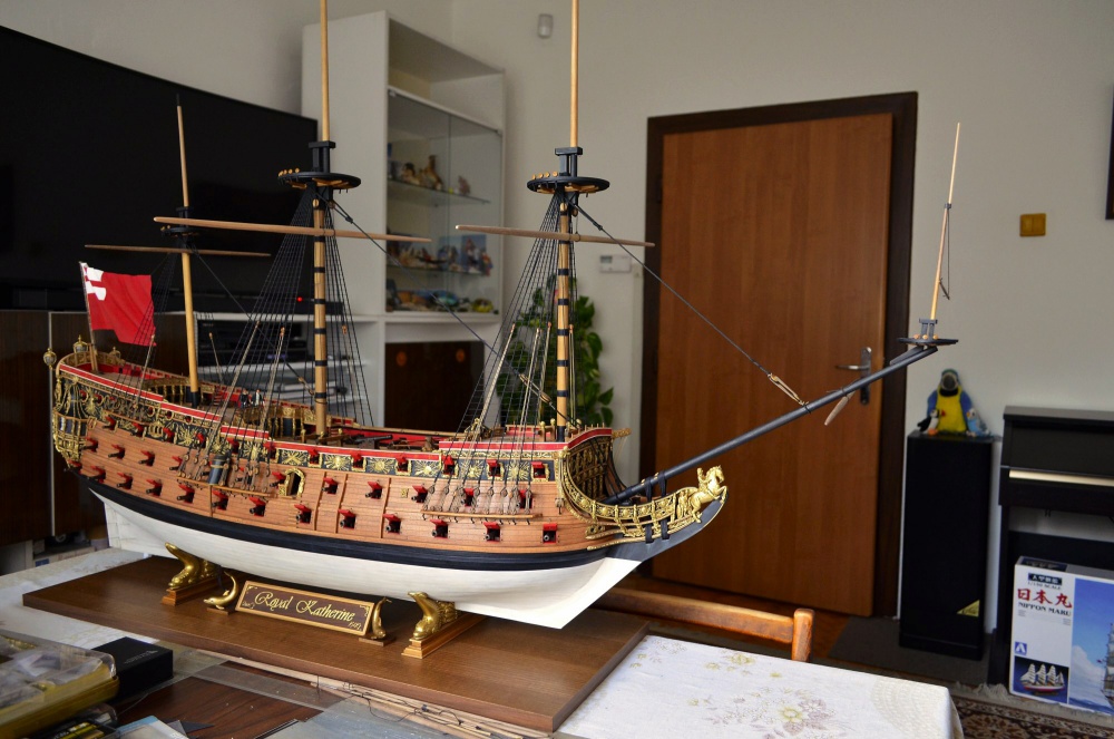 HMS ROYAL KATHERINE 1664 (Plná velikost v novém okně) HMS ROYAL KATHERINE 1664