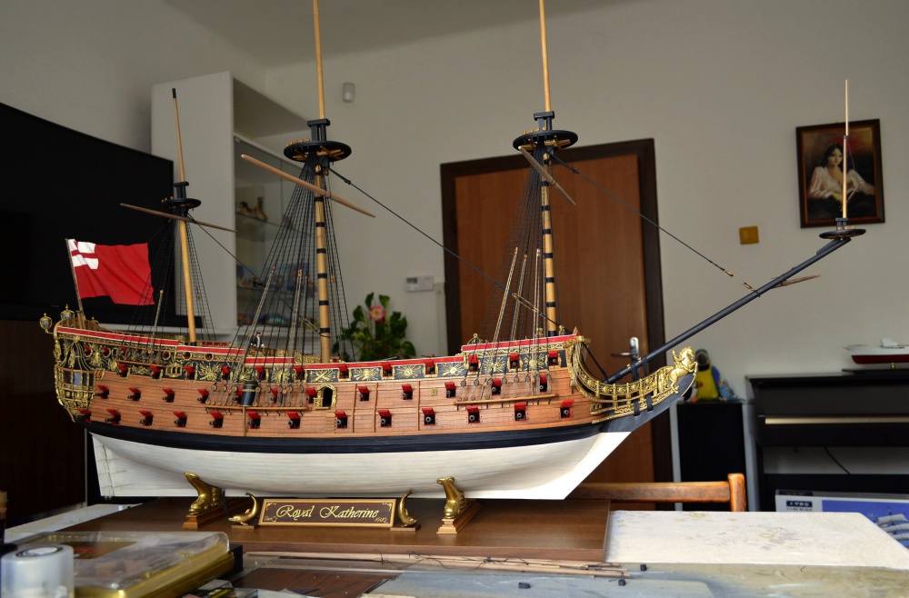 HMS ROYAL KATHERINE 1664 (Plná velikost v novém okně) HMS ROYAL KATHERINE 1664