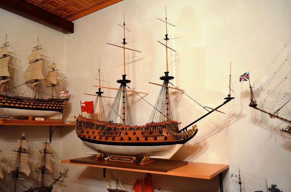HMS ROYAL KATHERINE 1664 (Plná velikost v novém okně) HMS ROYAL KATHERINE 1664