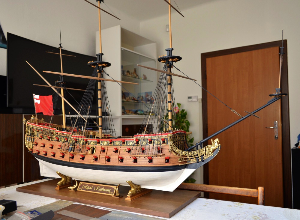 HMS ROYAL KATHERINE 1664 (Plná velikost v novém okně) HMS ROYAL KATHERINE 1664